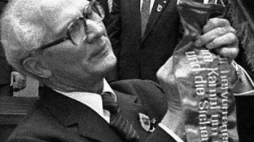 Erich Honecker, przywódca NRD w latach 19171-1989. Fot. PAP/EPA