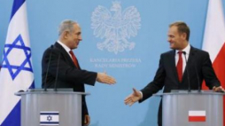 Premier RP Donald Tusk i premier Izraela Benjamin Netanjahu. Warszawa, 12.06.2013. Fot. PAP/P. Supernak