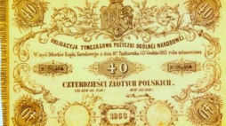 Obligacja wydana przez Rząd Narodowy w 1863r. Zbiory Biblioteki Narodowej