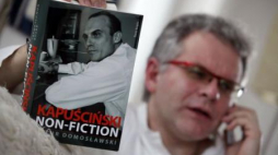 Artur Domosławski, autor książki "Kapuściński non-fiction”. Fot. PAP/G. Jakubowski