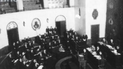 Sala Sejmu Śląskiego. 1932 r. Fot. NAC