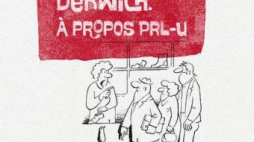 Publikacja "Derwich. A propos PRL-u" z rysunkami Marka Derwicha.