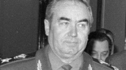 Marszałek Wiktor Kulikow - głównodowodzący Wojskami Układu Warszawskiego (1977-1989). Fot. PAP/CAF/E. Uchymiak