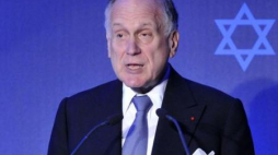 Prezes Światowego Kongresu Żydów Ronald S. Lauder. Fot. PAP/EPA