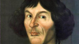 Mikołaj Kopernik. Portret z Sali Mieszczańskiej w Ratuszu Staromiejskim w Toruniu. Fot. Wikimedia Commons