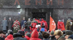 Mauzoleum Lenina na Placu Czerwonym w Moskwie. Fot. PAP/EPA