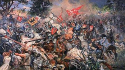 "Bitwa pod Grunwaldem", obraz Wojciecha Kossaka. Zbiory Muzeum Wojska Polskiego. Fot. Wikimedia Commons