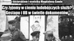 spotkanie z Magdaleną Gawin "Między gestapo a UB. Pensjonat Jadwigi Długoborskiej". Źródło: Teologia Polityczna