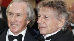 Roman Polański i Jackie Stewart. Fot. PAP/EPA