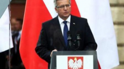 Prezydent Bronisław Komorowski. Fot. PAP/T. Gzell