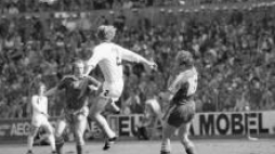 Finały mistrzostw świata w piłce nożnej: mecz Polska-RFN. Monachium 1974. Fot. PAP/CAF/S. Jakubowski