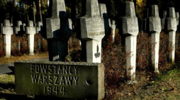 Kwatera powstańcza na Cmentarzu Wojskowym na Powązkach. Fot. PAP/M. Angiel
