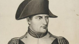 Portret Napoleona Bonaparte. Rys. Wojciech  Eljasz. Źróło: BN Polona