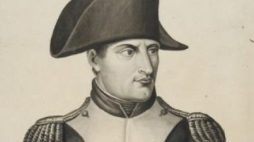 Portret Napoleona Bonaparte. Rys. Wojciech Eljasz. Źróło: BN Polona 