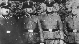 Członkowie załogi obozu zagłady w Treblince: Paul Bredow, Willi Mentz, Max Möller i Josef Hirtreiter. Źródło: Wikpedia 