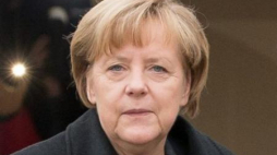 Kanclerz Angela Merkel w Krzyżowej. Fot. PAP/M. Kulczyński