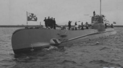 Powitanie okrętu podwodnego ORP "Orzeł" w porcie w Gdyni. 2 X 1939 r. Fot. NAC