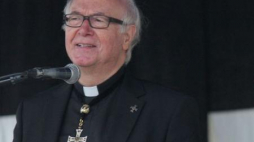 Wielki Mistrz Zakonu Krzyżackiego, biskup Bruno Platter. Fot. PAP/T. Waszczuk