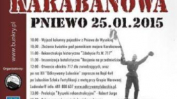 Fragment plakatu 12. Rajdu Karabanowa