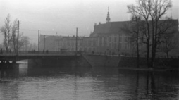 Widok Uniwersytetu Wrocławskiego - 1948 r. Fot. PAP/CAF