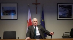 Lech Wałęsa w swoim biurze w Europejskim Centrum Solidarności w Gdańsku. Fot. PAP/A. Warżawa