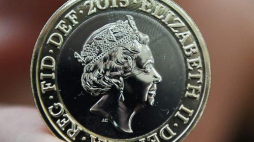 Nowy portret Elżbiety II na monetach. Fot. PAP/EPA