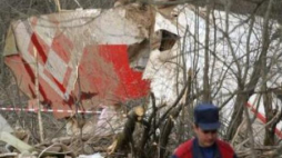 Szczątki samolotu Tu-154M, który rozbił się 10 kwietnia 2010 r. pod Smoleńskiem. Fot. PAP/EPA