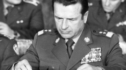Były szef MSW w PRL Czesław Kiszczak. 1980 r. Fot. PAP/T. Zagoździński