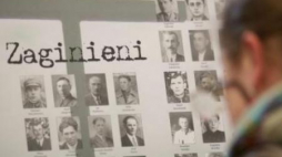 "Obława Augustowska - Lipiec 1945", wystawa przygotowana przez BEP IPN w Białymstoku. Fot. PAP/L. Szymański