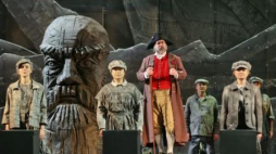 Próba dla mediów opery "Wilhelm Tell" G. Rossiniego w reżyserii Davida Pountneya. Fot. PAP/R. Guz