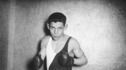 Antoni Czortek, bokser. 1934. Fot. NAC