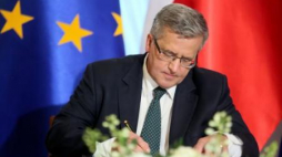 Prezydent Bronisław Komorowski. Fot. PAP/L. Szymański
