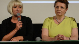 Dyrektor PISF Agnieszka Odorowicz i minister kultury Małgorzata Omilanowska. Fot. PAP/J. Kamiński