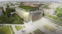 Zwycięski projekt przebudowy i modernizacji gmachu głównego MNK. Źródło: Muzeum Narodowe w Krakowie