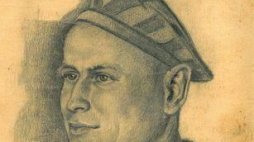 Stanisław Serafini - portret wykonany przez nieznanego z nazwiska współwięźnia. Źródło: Muzeum Auschwitz