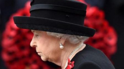 Królowa Elżbieta II podczas uroczystości Remembrance Sunday (Niedzieli Pamięci) w Londynie. Fot. PAP/EPA