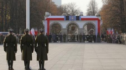 Uroczystość z okazji 90. rocznicy ustanowienia Grobu Nieznanego Żołnierza Fot.PAP/Paweł Supernak