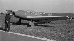 Samolot akrobacyjno-treningowy LWD Zuch. Warszawa, 1948.09.05. Fot. PAP/CAF 