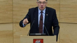 Premier Litwy Algirdas Butkeviczius. Fot. PAP/W. Pacewicz