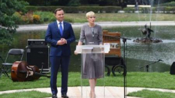 Para prezydencka inauguruje Narodowe Czytanie „Lalki” Bolesława Prusa. 05.09.2015. Fot. PAP/R. Pietruszka