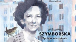 Fragment okładki komiksu „Wisława Szymborska. Życie w obrazkach”