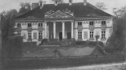 Pałac Lipskich w Lewkowie. 1918-1934. Źródło: NAC