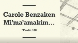Carole Benzaken - Psalm 130.
