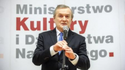 Wicepremier, minister kultury i dziedzictwa narodowego Piotr Gliński. Fot. PAP/M. Obara