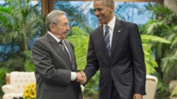 Raul Castro i Barack Obama. Fot. PAP/EPA