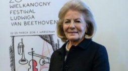 Dyrektor generalna Wielkanocnego Festiwalu Ludwiga van Beethovena Elżbieta Penderecka. Fot. PAP/M. Obara