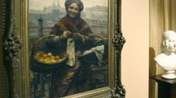 Obraz „Żydówka z cytrynami” Aleksandra Gierymskiego w Muzeum Śląskim w Katowicach. Fot. PAP/A. Grygiel 