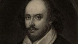 Portret Williama Szekspira, autorstwa Karla F. Irmingera. Źródło: BN Polona