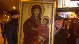 Ikona Matki Bożej Salus Populi Romani. Fot. PAP/A. Grygiel