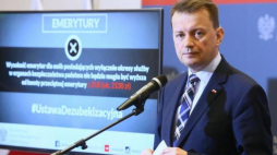 Minister spraw wewnętrznych i administracji Mariusz Błaszczak. Fot. PAP/L. Szymański 